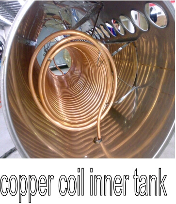 Pre-Heat Copper Coil Solar Water Heater Price